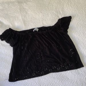 Off the shoulder Zara top